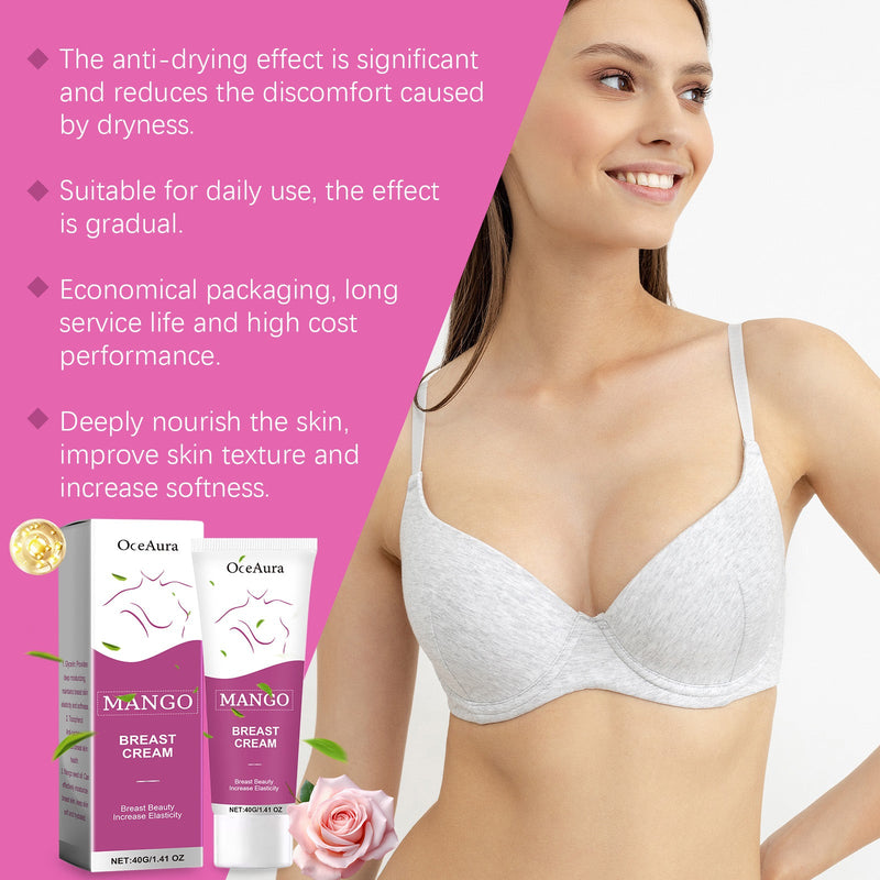 Breast Massage Cream Breast Skin Massage Nourishes Smooth Skin And Gently Protects Women's Beauty