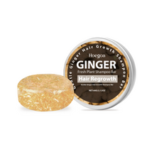 Hoegoa Ginger Shampoo Soap For Scalp Daily Cleanses Frizzy Hair, Nourishes And Softens Hair Shine Treatment Soap