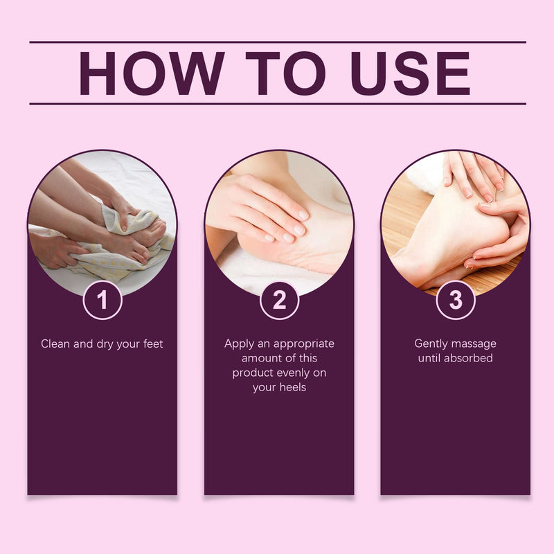 Heel Care Cream, Moisturizing And Repairing Hydrating Heel Relief And Moisturizing Foot Skin Care Cream
