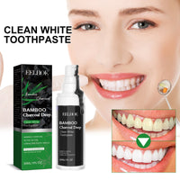 Bamboo Charcoal Whitening Toothpaste Dazzling Teeth Strong Enamel Easy Stain Removal Fresh Breath Bamboo Charcoal Toothpaste