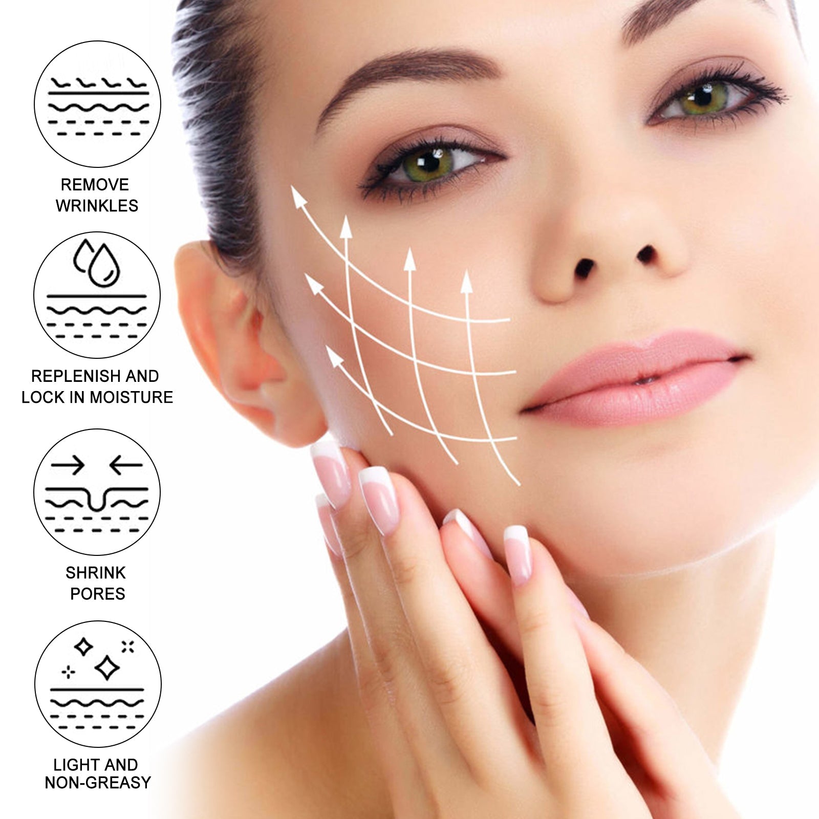 Collagen & Retinol Cream Lighten Fine Lines, Firming Skin And Moisturizing Moisturizing Cream