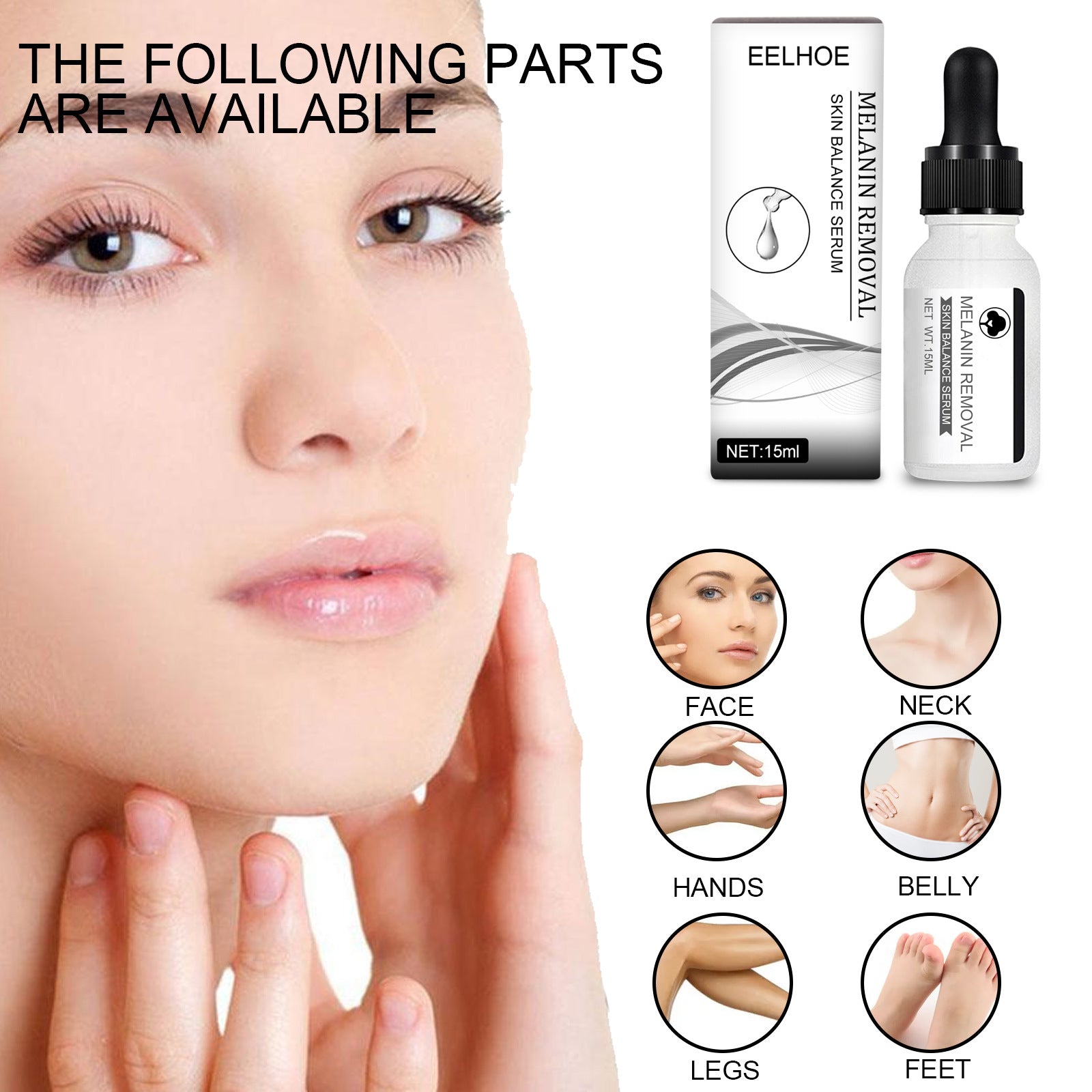 Lightening Spot Serum, Facial Skin Lightening Spot Freckles Dark Yellow Sun Spot Brightening Complexion