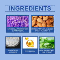 Sleep Magnesium Cream, Body Moisturizing And Refreshing Lavender Fragrance Care Sleep Body Lotion