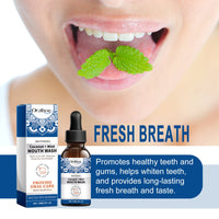 Coconut Mint Mouth Wash, Remove Stains Remove Odors Clean Mouth Whitening Teeth Oral Care