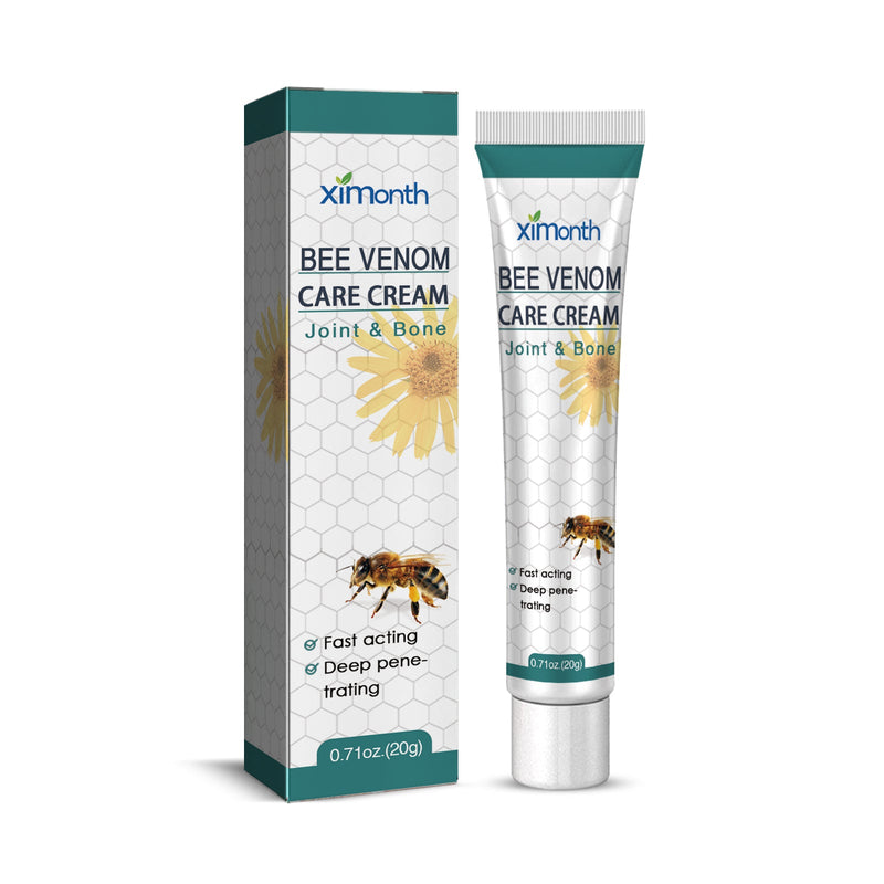 Ximonth Bee Venom Joint Ointment, Relieves Hands Feet Bones Knees Lumbar Spine Sedentary Joint Pain Body Care Ointment