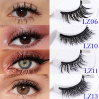 Waterproof Reusable Natural Thick No Glue Required Eyelashes