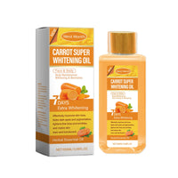 West&Month Carrot Body Whitening Oil, Daily Gentle Moisturizing Body Skin Delicate Skin Oil