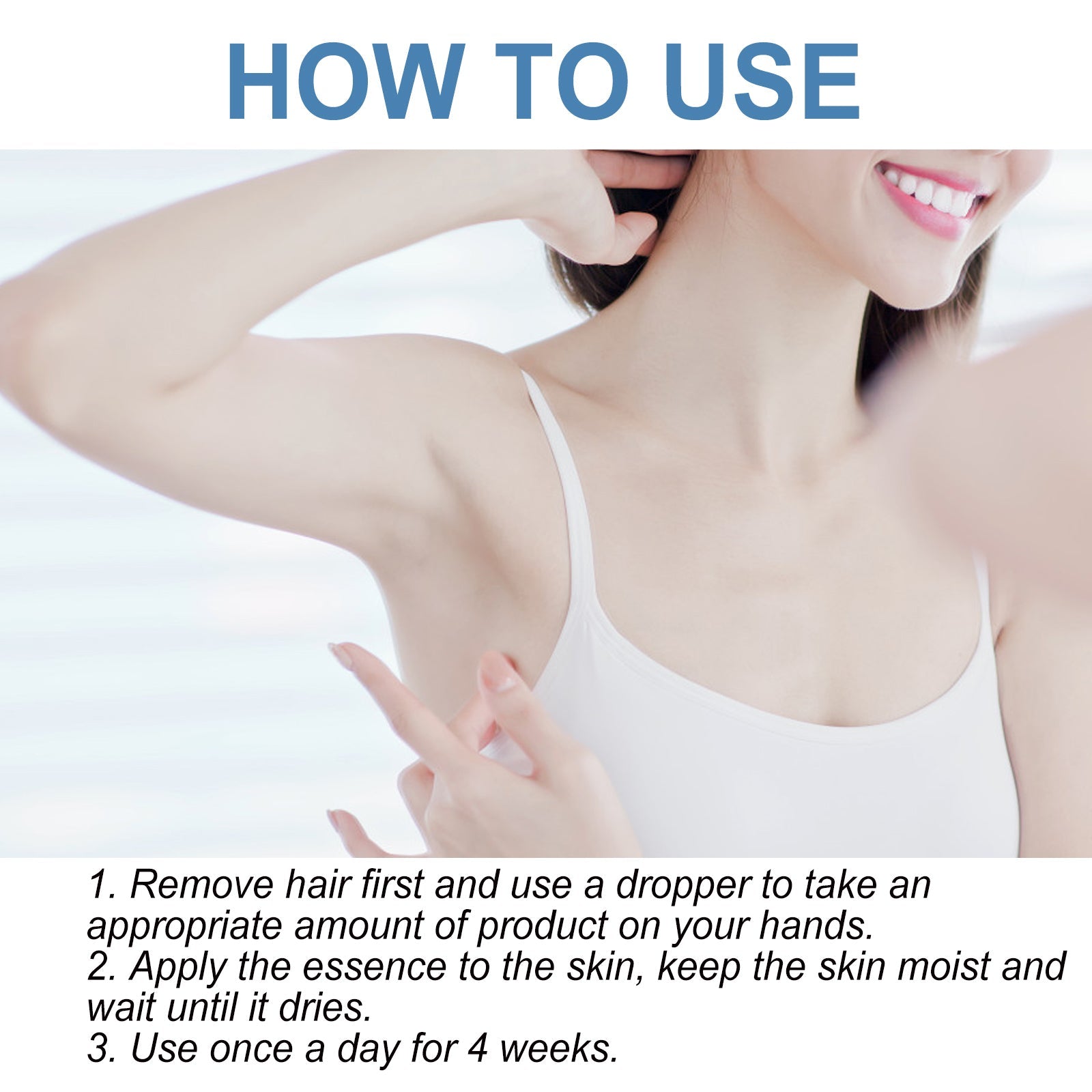 Hair Stop Serum, Mild Non-Irritating Moisturizing Relief After Drying Without Leaving Black Spots