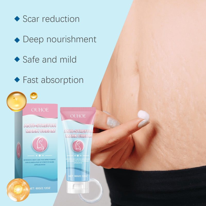 Ouhoe Pregnancy Care Cream, Repair Postpartum Skin Fine Lines Moisturizing Smooth Skin Whitening Pregnancy Care Cream