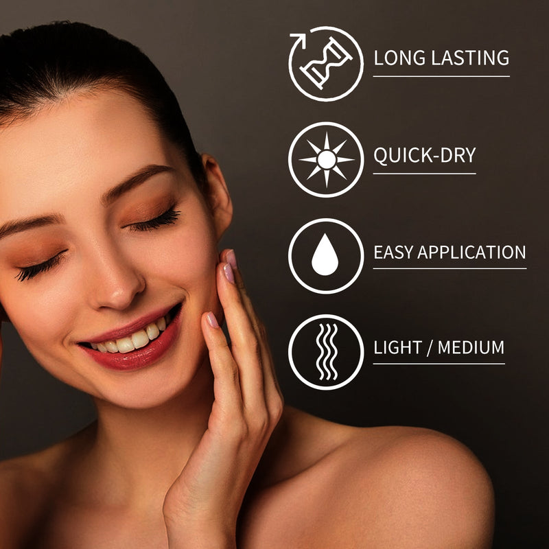 EELHOE Self-Tanning Face Drops - Natural Bronzer Moisturizing Anti-Sunburn Care