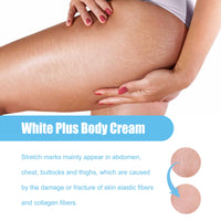 White Plus Body Cream, Collagen Firming And Moisturizing Skin Lines Moisturizing And Rejuvenating Maintenance Cream