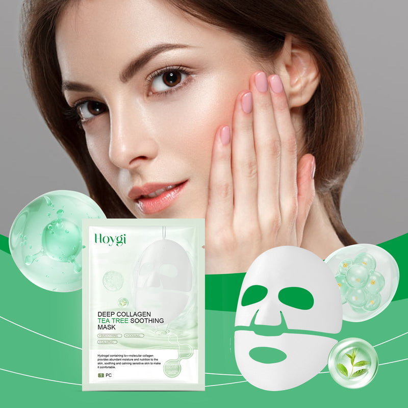 Hoygi Collagen Soothing Mask (Bag) Gently Moisturizes And Hydrates The Facial Skin, Making It Delicate And Providing Skin Care That Brightens And Makes It Radiant