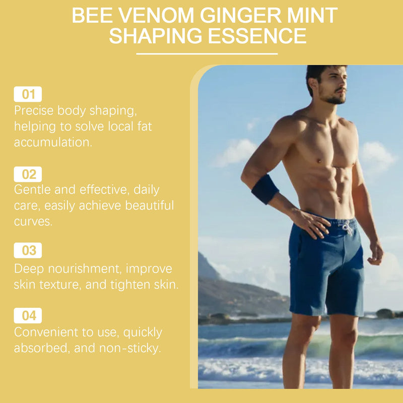 Ximonth Ginger And Mint Care Essence Moisturizes The Body And Firming And Lifting Massage Treatment