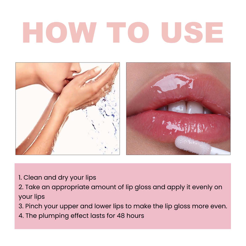 Lip Plumping Serum Plump And Moisturize Lips And Reduce Lip Lines, Dry And Dead Skin, Plump And Plump Lips