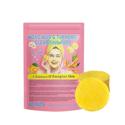 Turmeric Curcumin Facial Cleansing Pads (40 Pcs)