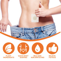 Bee-Venom Shaped Lymphatic Patch, Which Relieves Lymphatic Swelling And Tightenes Body And Arms - Meat Belly Button Patch
