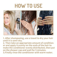 Deep Conditioner For Improving Dry Hair, Moisturizing And Smoothing Hair Conditioner