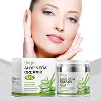 Hoygi Aloe Vera Moisturizing Cream, Gently Hydrates Moisturizing, Brightening And Tender Facial Skin Daily Care