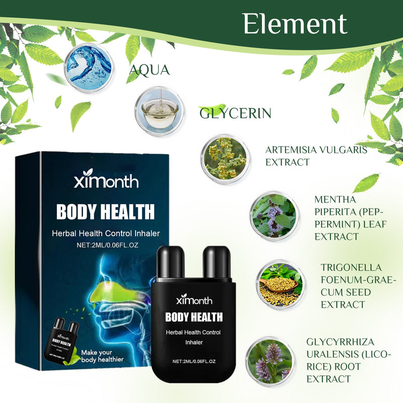Nasal Stick Relieves Stuffy, Itchy, Irritated Nasal Passages And Cleans The Nose With Body And Mind Care