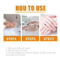 Radiant Glow Vitamin C Soap, Brightening Moisturizing Bath Cleansing Soap