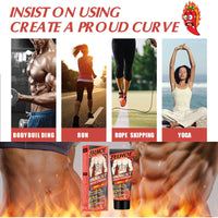 Black Abs Cream Body Sculpting Firming And Slimming Cream Waistline Abs Slimming Cream