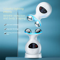EMS Neck Massage Roller Facial V-Shaping Electric Massager for Home Beauty Device