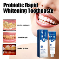 Probiotic Rapid Whitening Toothpaste, Fresh Breath To Remove Stains And Tartar White Teeth To Remove Odor And Beautiful Teeth