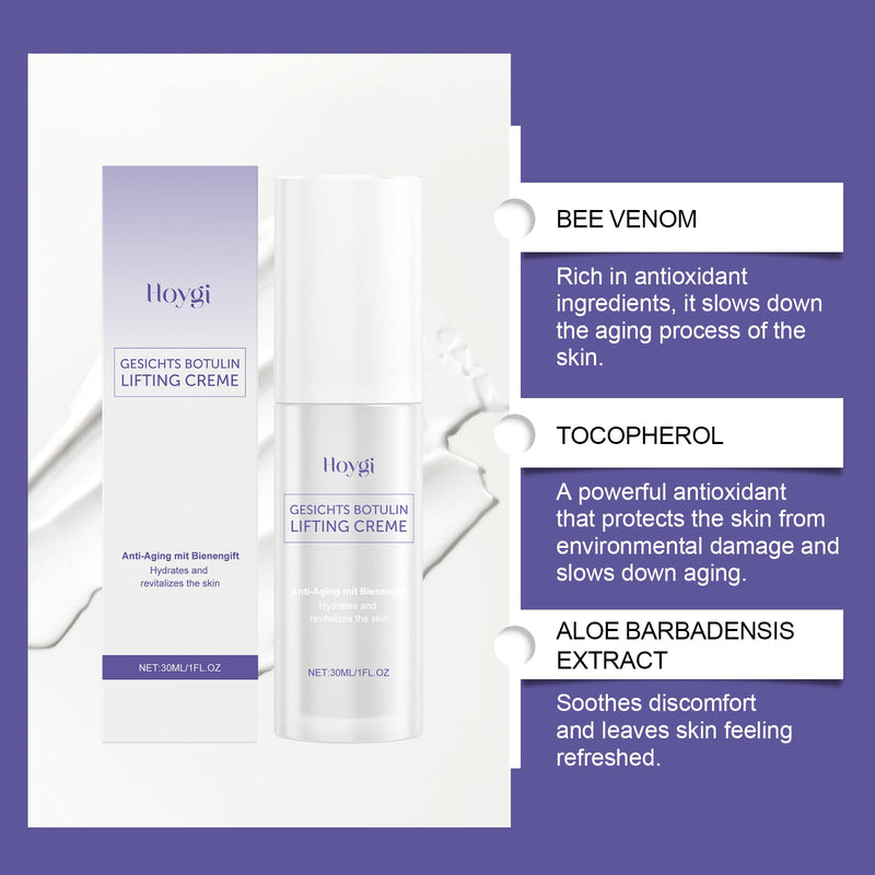 Hoygi Moisturizing Face Cream - Daily Hydrating Facial Care
