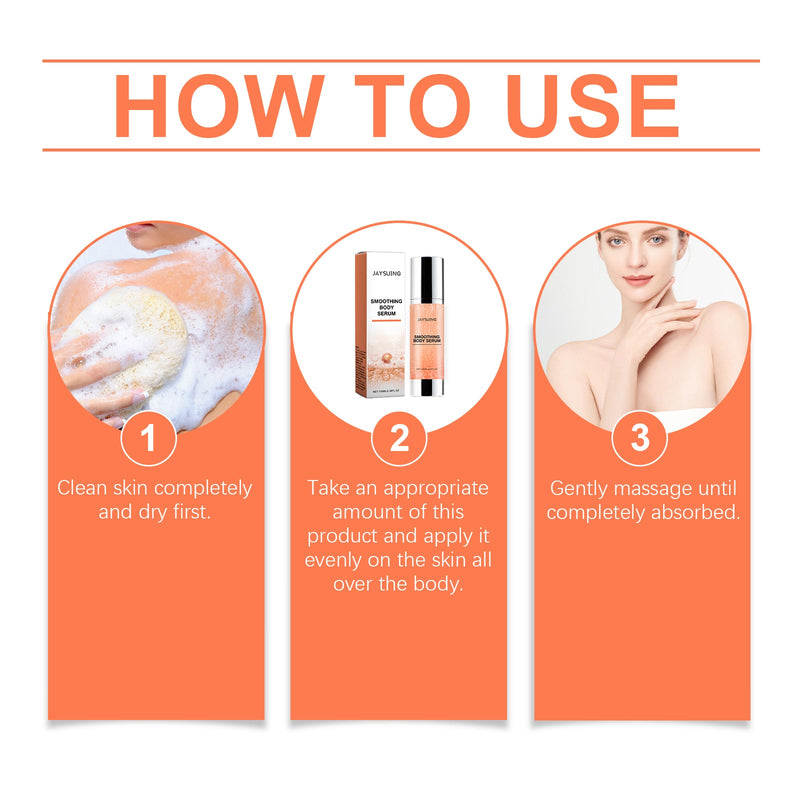Smoothing Body Serum, Blemish Relief Repair Brightens Skin Tone And Improves Dullness
