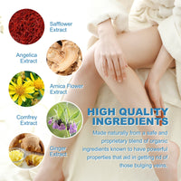 OUHOE Vein Treatment Spray, Relieve Leg Soreness And Swelling Repair Earthworm Leg Vein Treatment Spray