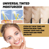 Universal Tinted Moisturizer, Moisturizing And Repairing Skin And Face Uv Protection Cream