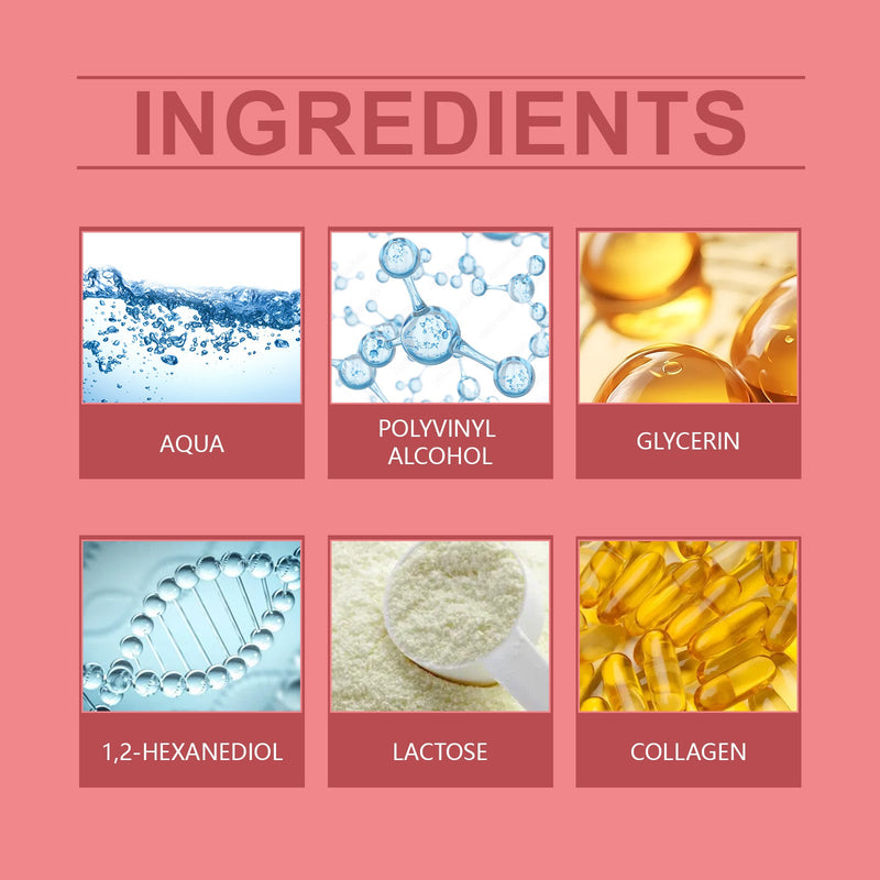OUHOE Red Lactose Collagen Tearing Mask Hydrates, Hydrates, Firming And Firming Skin Hydrating Mask