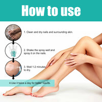 Nail Care Spray Soft Nails Thickening Nails Gray Nails Cleaning Odor Brightening Nails Spray