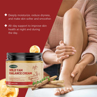 WoodSleep Multifunctional Wild Yam Cream Moisturizes, Soothes, Balances, And Moisturizes The Skin