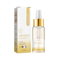 24k Gold Face Serum, Hydrates Reduces Wrinkles Cleans Shrinks Pores And Brightens Skin Serum