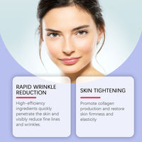Ouhoe Facial Anti-Wrinkle Serum, Facial Anti-Wrinkle Moisturizing And Hydrating Facial Fine Lines And Plump Skin Essence