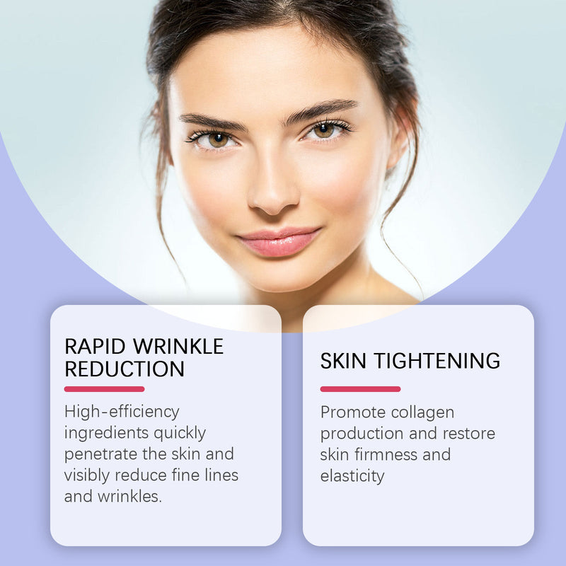 Ouhoe Facial Anti-Wrinkle Serum, Facial Anti-Wrinkle Moisturizing And Hydrating Facial Fine Lines And Plump Skin Essence