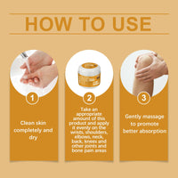 Wiyun Bee Venom Joint Care Cream Gentle Nourishing Body Cream For Daily Topical Massage On Wrists And Knees
