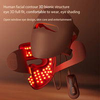 4 Color Light Facial Led Mask Red Light Therapy 320 Beads Face Photon Light Skin Rejuvenation anti Wrinkle anti Acne Beauty Care