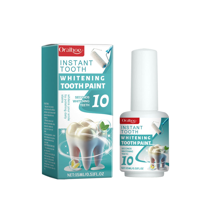 Oralhoe Tooth Cleaning Paint, Clean Tooth Stains, Odor And Dirt Clean Mouth Care Fresh Dental Care Solution