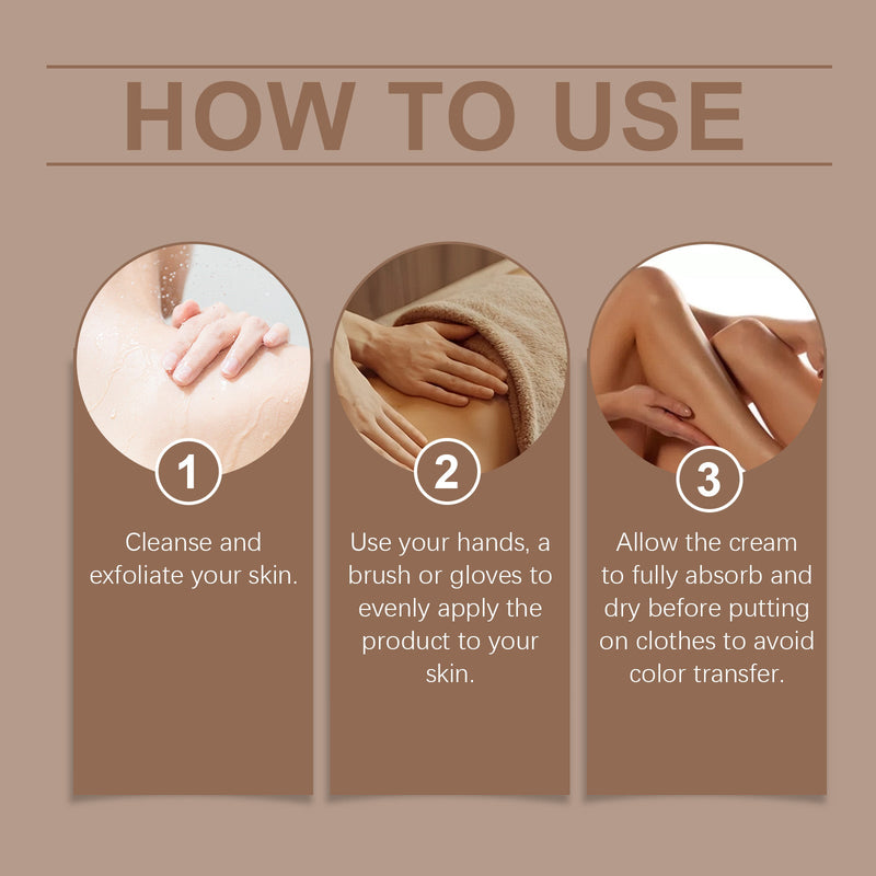 OceAura Mild Darkening Cream, Summer Outdoor Mild Sunning Cream Soft And Glossy Face Body Skin Darkening Cream
