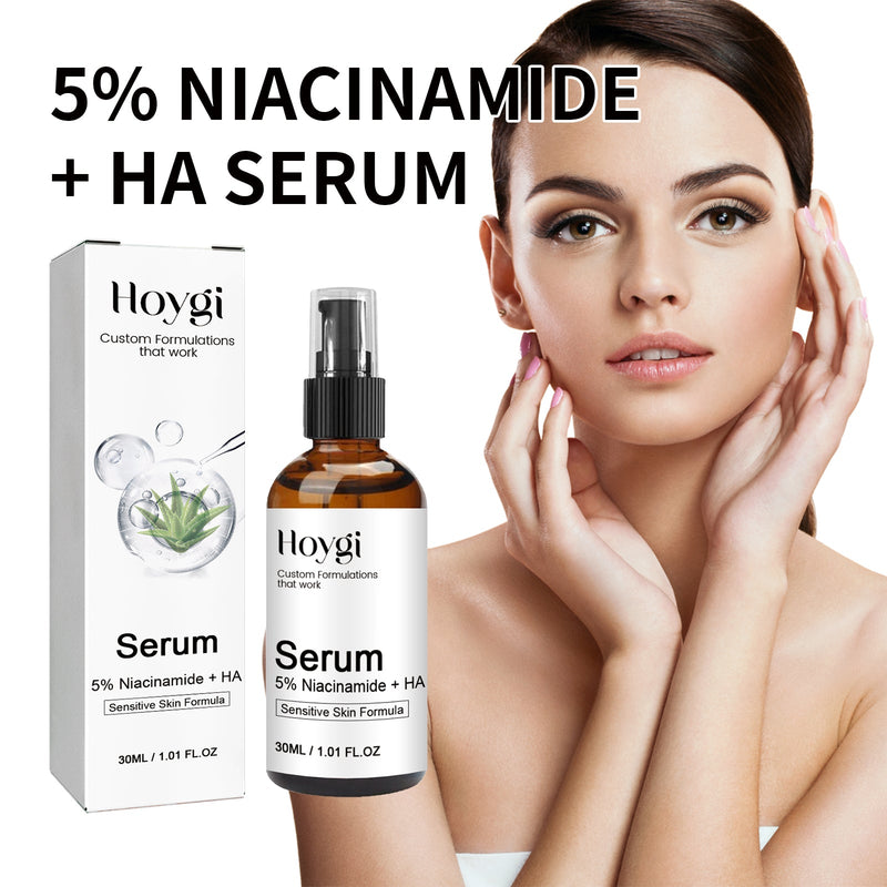 5% Niacinamide+ HA Serum, Moisturize And Moisturize The Facial Skin, Tighten The Anti-Aging And Weaken The Law Of Fine Lines