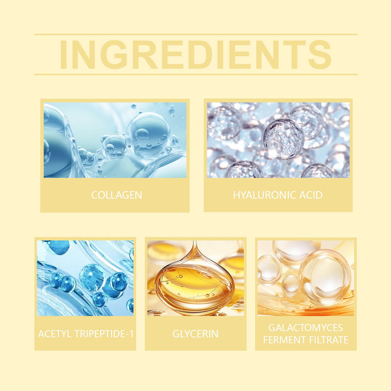 West&Month Collagen Moisturizing Mask (Bag) Nourishes And Hydrates The Facial Skin In One, Soothing And Moisturizing Way