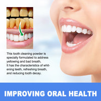 Brighten Whiten Tooth Powder, Tartar Very Well Clean White Teeth And Fresh Breath Moderate Protection Gum Permanent Tooth