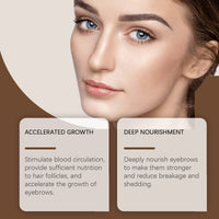West&Month Eyebrow Care Essential Oil, Gentle Moisturizing Brow Root Sweet Natural Beauty Care Solution