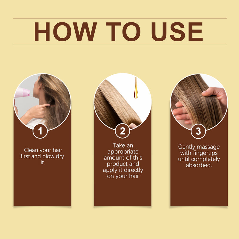 Jojoba Oil For Hair, Moisturizing Hair Care Non-Greasy Soft Hair Deep Nourishing Hair Care