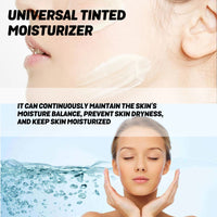 Universal Tinted Moisturizer, Moisturizing And Repairing Skin And Face Uv Protection Cream