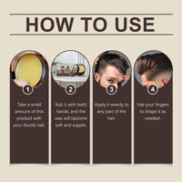 East Moon Styling And Moisturizing Wax, Improves Hair, Fluffs And Nourishes Hair, Conditioning And Styling Wax