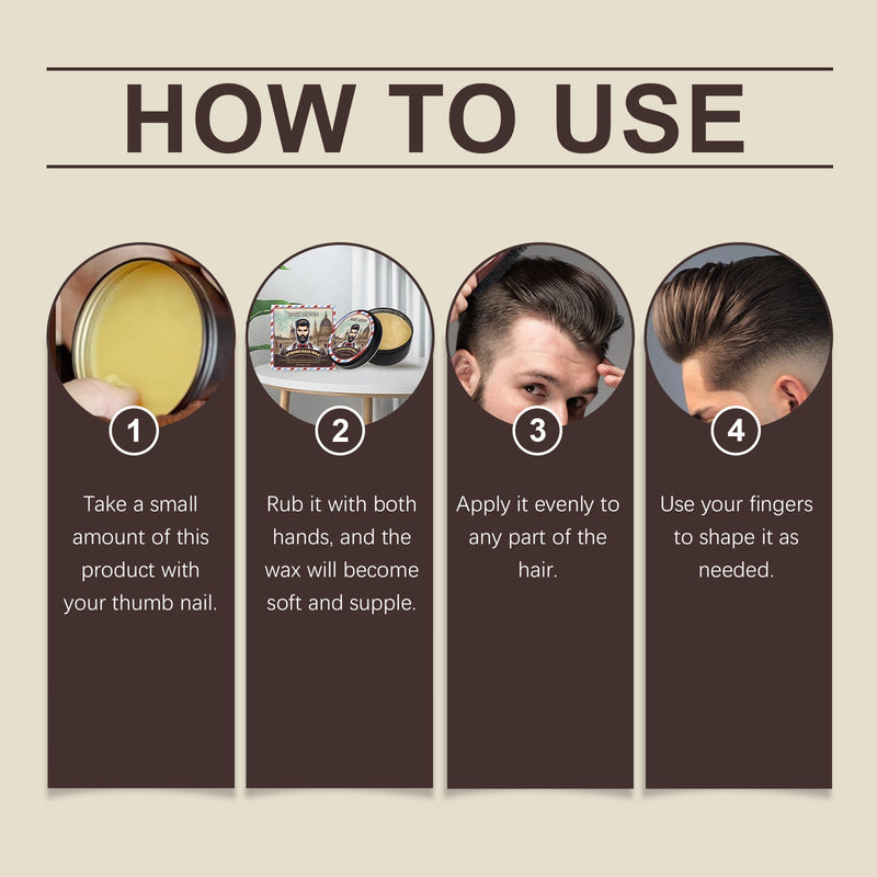 East Moon Styling And Moisturizing Wax, Improves Hair, Fluffs And Nourishes Hair, Conditioning And Styling Wax