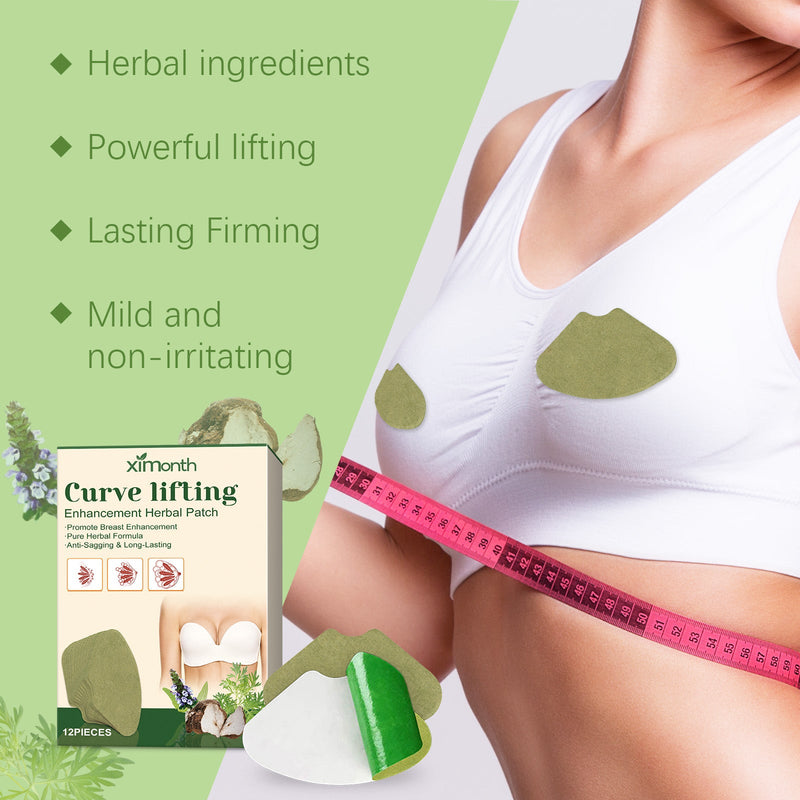Herbal Lift And Firming Chest Patch Lifts The Line Of Your Chest With A Traceless, Invisible Anti-Sagging Herbal Treatment Patch